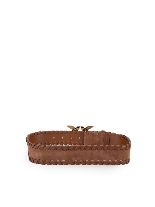 Cintura in pelle scamosciata Love Birds 4cm PINKO | 105461 A2QGL17Q